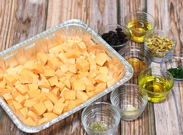 Roasted Sweet Potato Salad - Step 1